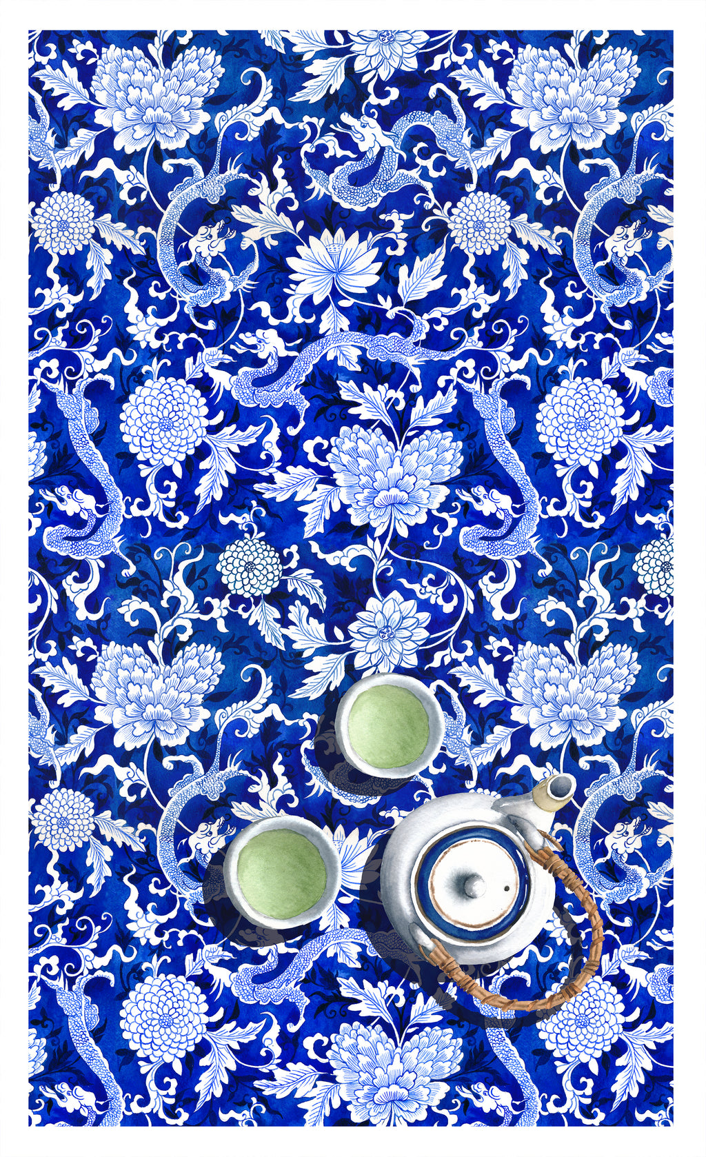 Dragon Tea Towel