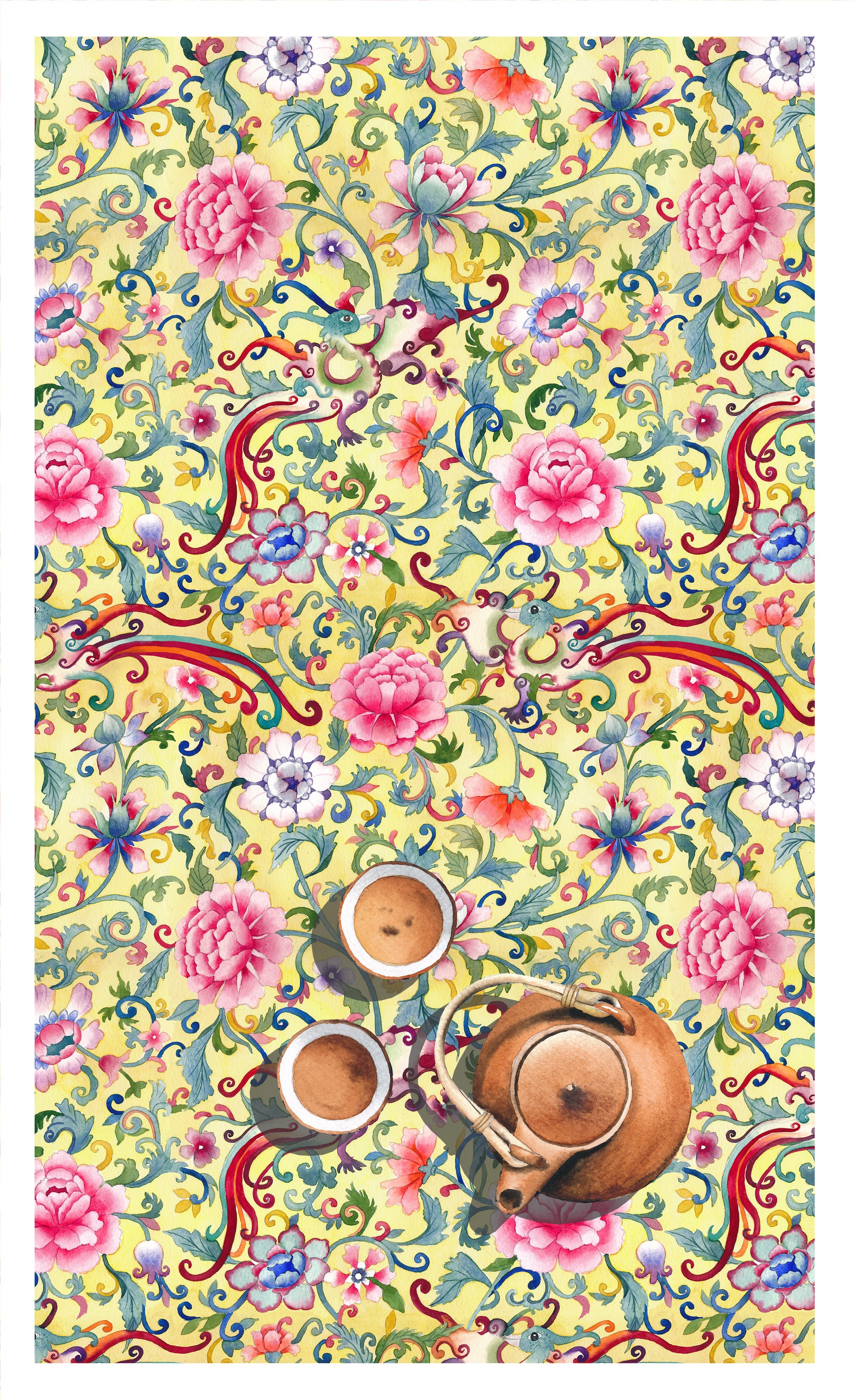 Phoenix Tea Towel