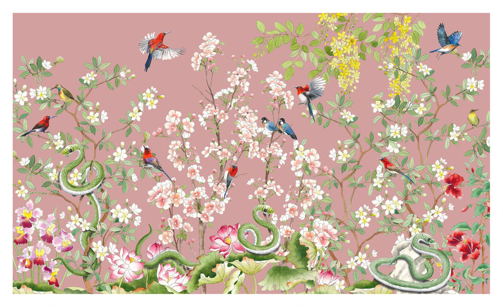 Snake Year Tea Towel