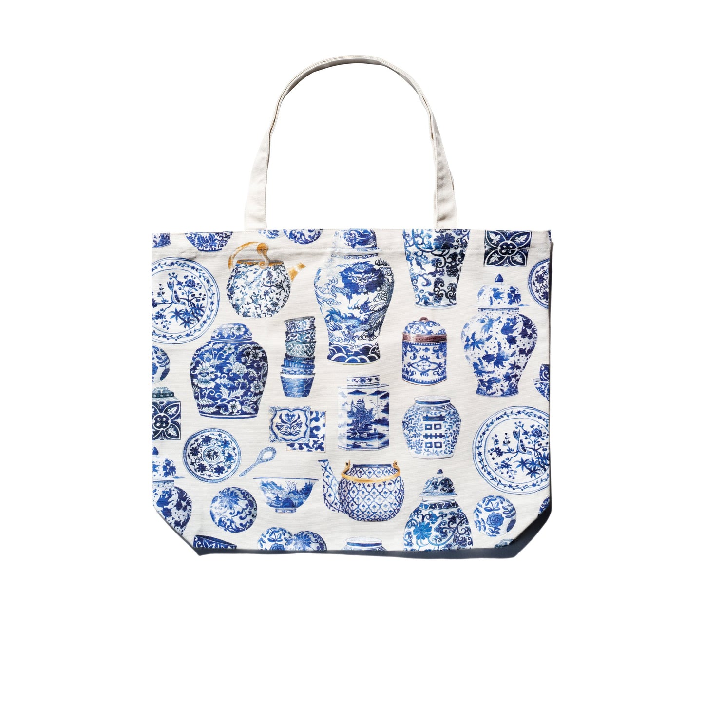 Blue Porcelain Tote Bag