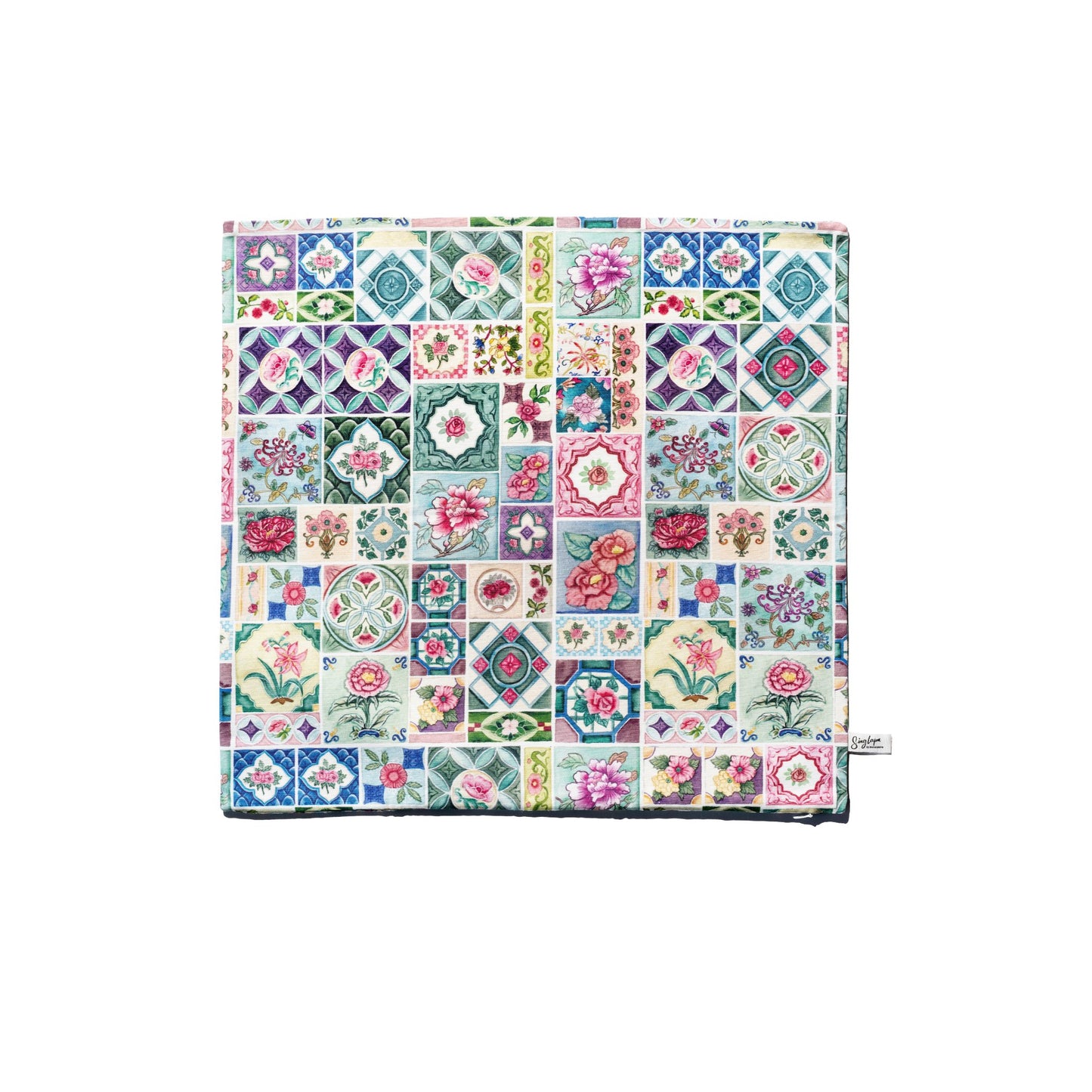 Peranakan Tiles Cushion Cover