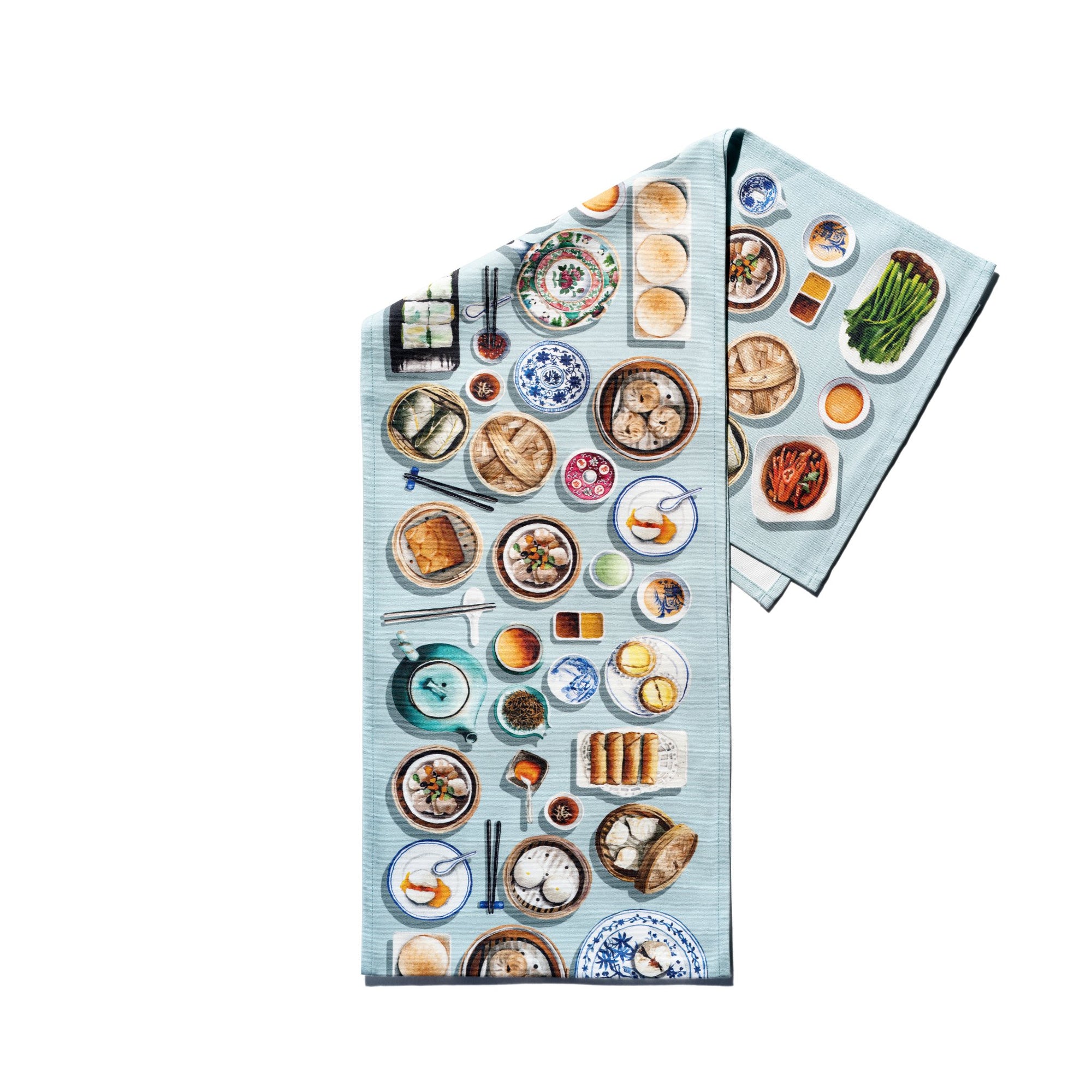 Chinese Dim Sum Table Runner