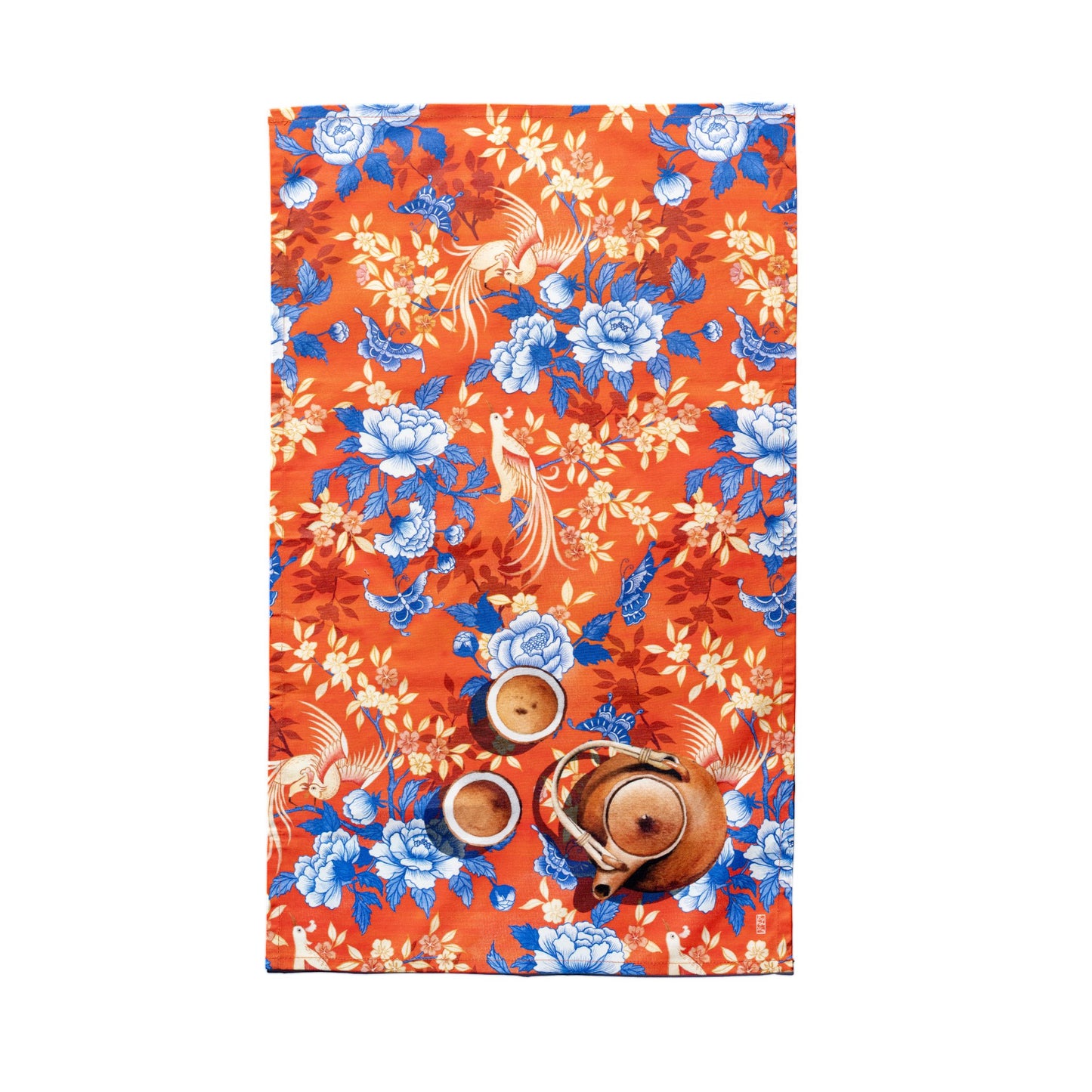 Bird & Butterfly Tea Towel